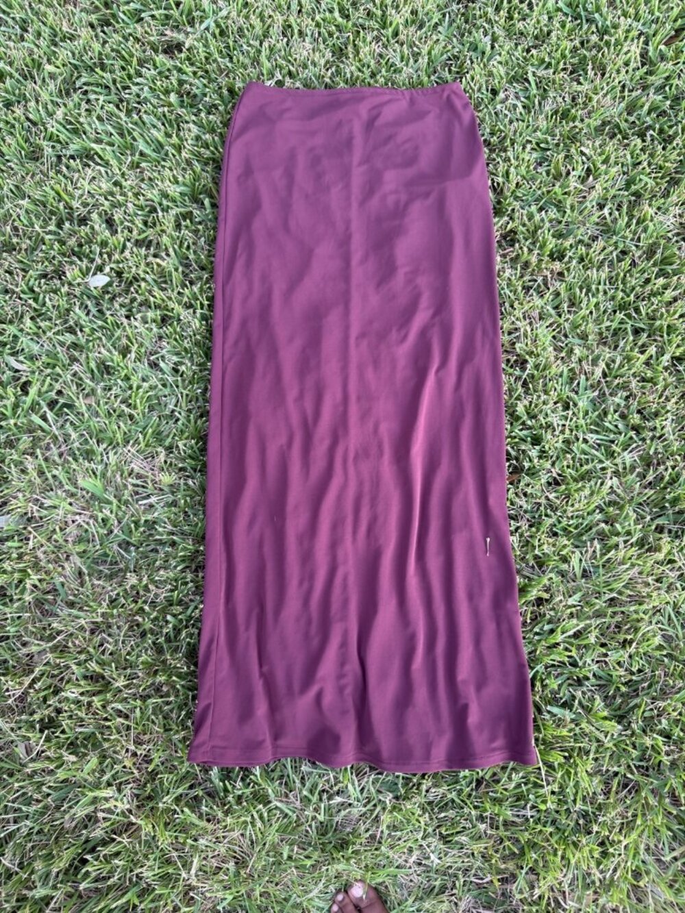 PULL&BEAR Updated Garments maxi skirt midi size medium purple plum